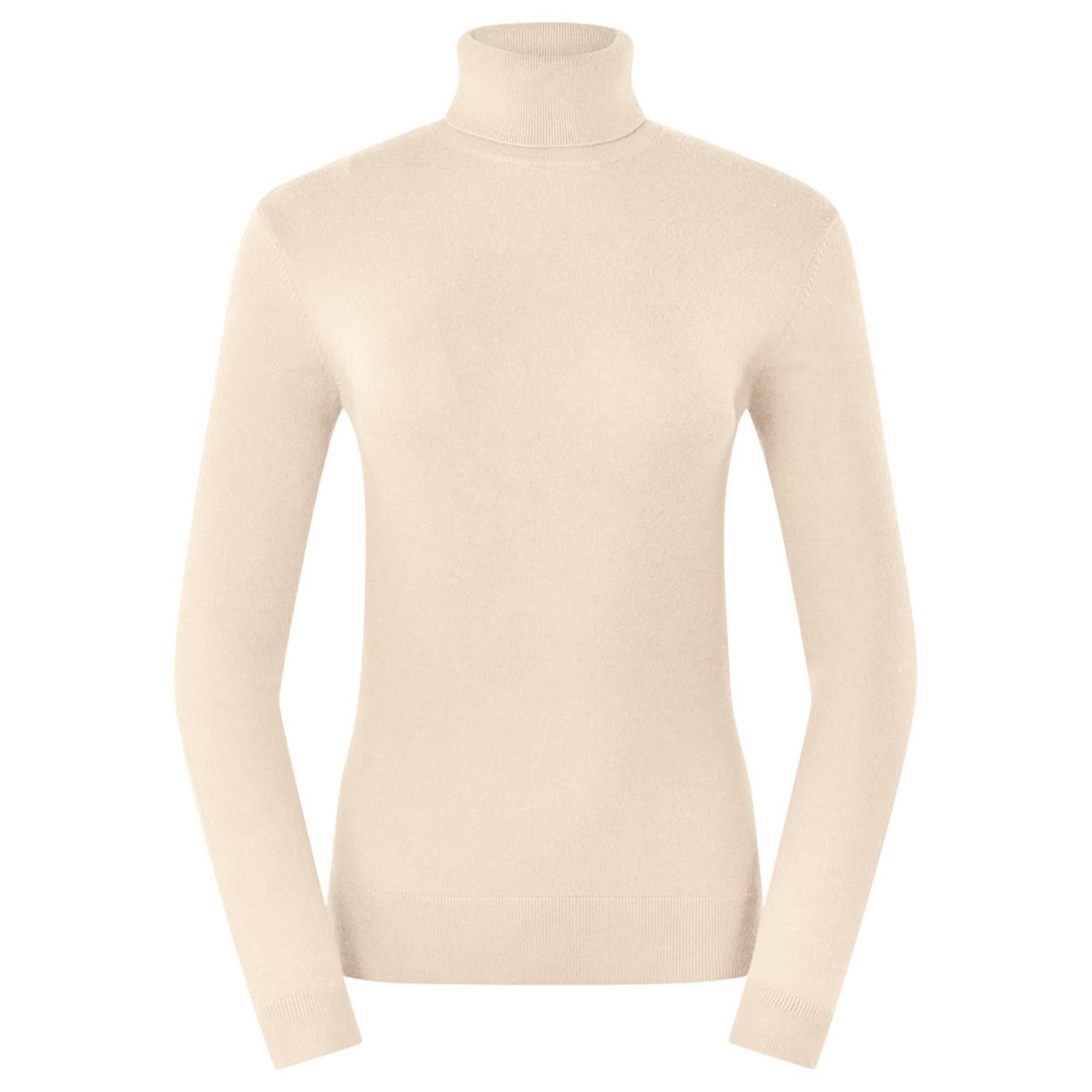 Pure Golf Simone Ladies Golf Roll Neck Champagne
